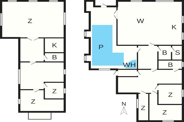 Foto van Unieke Fjord Retreat -- By Traum Ferienwohnungen - Vakantiehuis in Aabenraa - FloorPlan