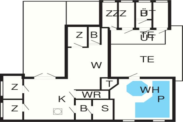 Foto van 18 persoons vakantie huis in Rømø-By Traum - Vakantiehuis in Rømø - FloorPlan