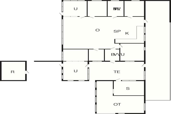 Foto van 12 persoons vakantie huis in Vinderup-By Traum - Vakantiehuis in Vinderup - FloorPlan