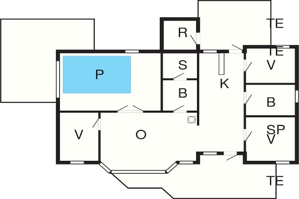 Foto van Afgelegen zwembad retraite -- By Traum Ferienwohnungen - FloorPlan
