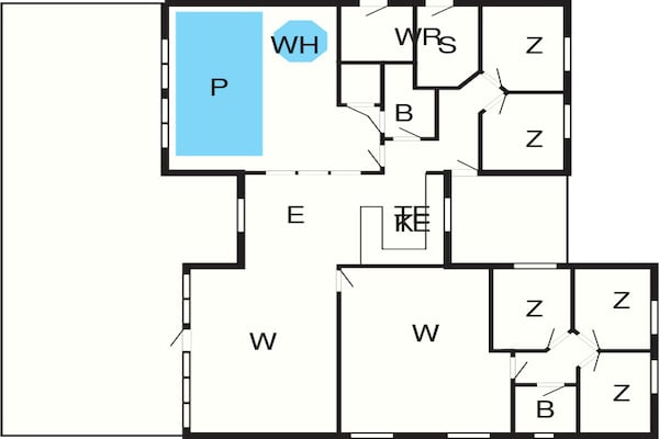 Foto van Luxe vakantieverblijf aan zee - Vakantiehuis in Sydals - FloorPlan