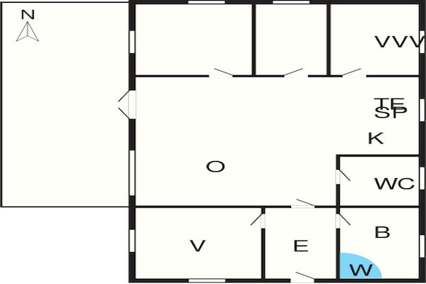 Foto van 10 persoons vakantie huis in Frøstrup-By Traum - Vakantiehuis in Frøstrup - FloorPlan