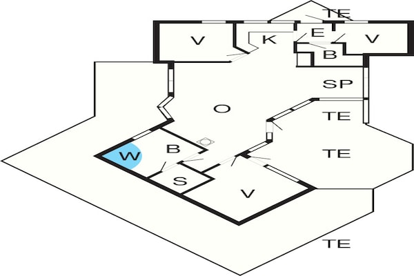Foto van 10 persoons vakantie huis in Rudkøbing-By Traum - Vakantiehuis in Rudkøbing - FloorPlan