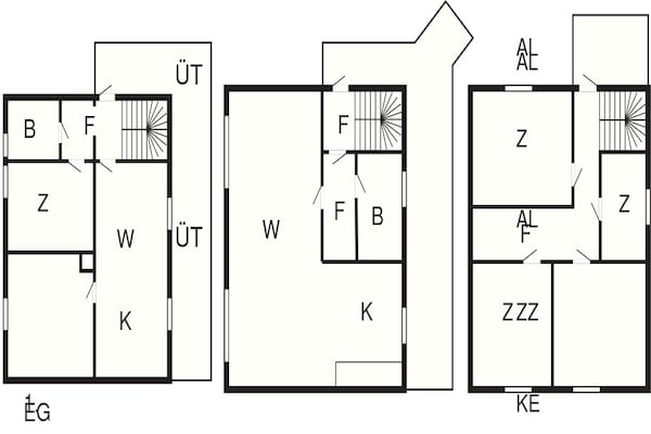 Foto van 11 persoons vakantie huis in VEVANG-By Traum - Vakantiehuis in Vevang - FloorPlan