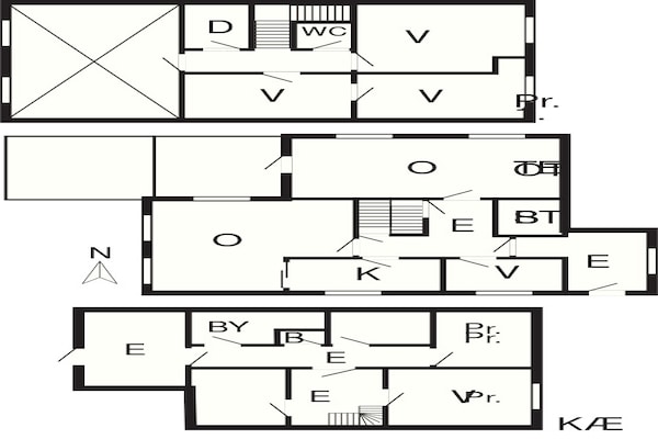 Foto van 10 persoons vakantie huis in Bygstad-By Traum - Vakantiehuis in Bygstad - FloorPlan