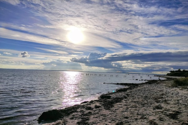 Foto van Luxe villa met zwembad aan zee - Vakantiehuis in Sydals - WaterView