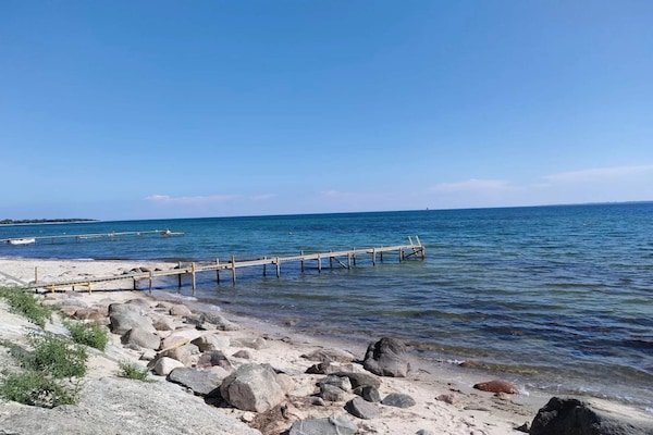 Foto van Luxe villa met zwembad aan zee - Vakantiehuis in Sydals - WaterView