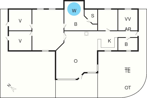 Foto van Luxe wellnessresort met spa - Vakantiehuis in Idestrup - FloorPlan