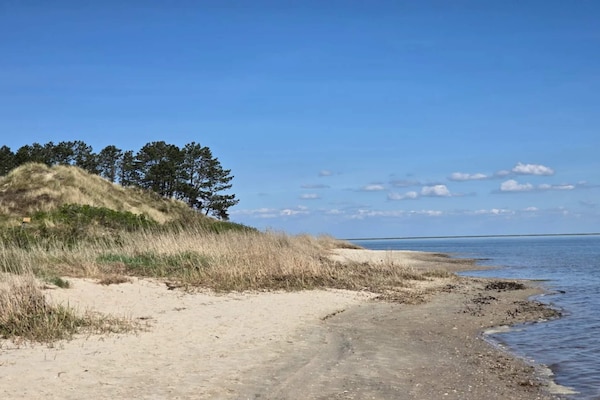 Foto van Vakantiehuis aan zee met uitzicht op de oceaan - Vakantiehuis in Rømø - Untagged