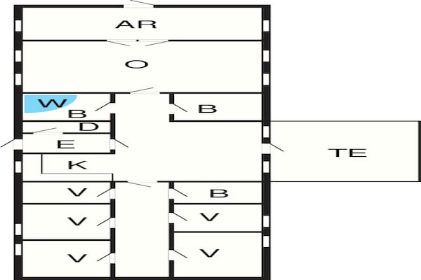 Foto van 16 persoons vakantie huis in Brovst-By Traum - Vakantiehuis in Brovst - FloorPlan