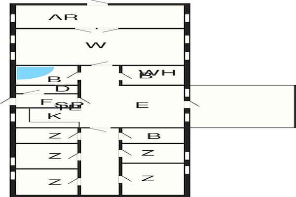 Foto van 16 persoons vakantie huis in Brovst-By Traum - Vakantiehuis in Brovst - FloorPlan