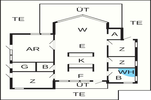 Foto van 10 persoons vakantie huis in Ansager-By Traum - Vakantiehuis in Ansager - FloorPlan