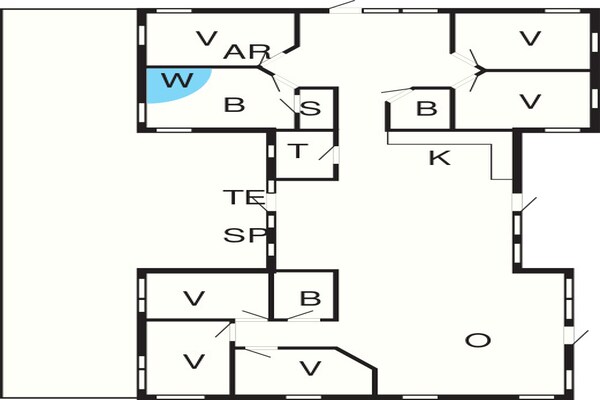 Foto van 14 persoons vakantie huis in Grenaa-By Traum - Vakantiehuis in Grenaa - FloorPlan