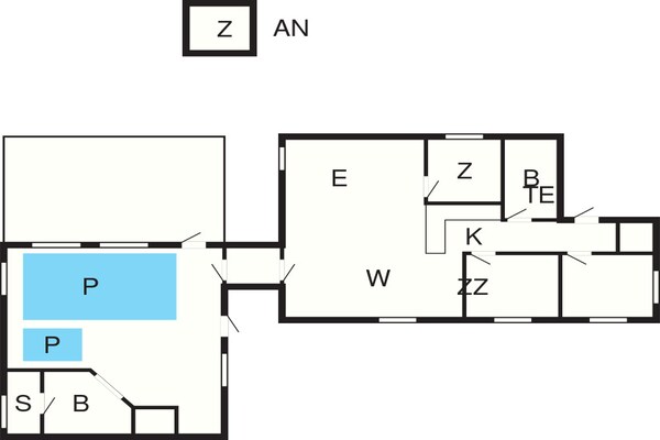 Foto van 10 persoons vakantie huis in Glesborg-By Traum - Vakantiehuis in Glesborg - FloorPlan