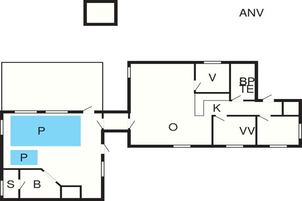 Foto van 10 persoons vakantie huis in Glesborg-By Traum - Vakantiehuis in Glesborg - FloorPlan