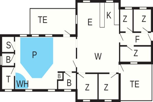 Foto van 10 persoons vakantie huis in Harboøre-By Traum - Vakantiehuis in Harboøre - FloorPlan