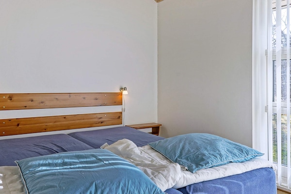 Foto van Modern cederhouten huisje vlak bij het strand - Vakantiehuis in Hasle - Indoor