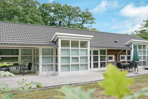 Foto van Modern cederhouten huisje vlak bij het strand - Vakantiehuis in Hasle - Outdoor