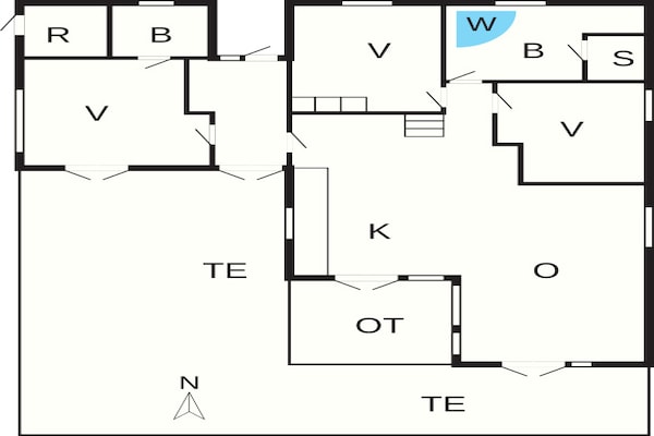 Foto van 10 persoons vakantie huis in Nysted-By Traum - Vakantiehuis in Nysted - FloorPlan