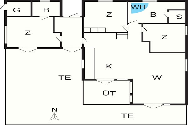 Foto van 10 persoons vakantie huis in Nysted-By Traum - Vakantiehuis in Nysted - FloorPlan