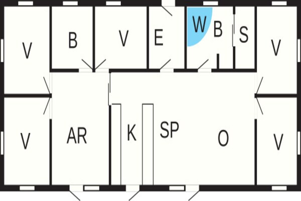 Foto van Luxe retraite met spa -- By Traum Ferienwohnungen - Vakantiehuis in Blåvand - FloorPlan