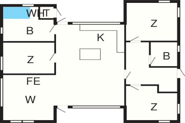 Foto van 10 persoons vakantie huis in Løgstør-By Traum - Vakantiehuis in Løgstør - FloorPlan