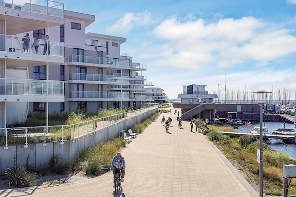 Foto van Modern jachthavenappartement op toplocatie - Vakantiehuis in Wendtorf - WaterView