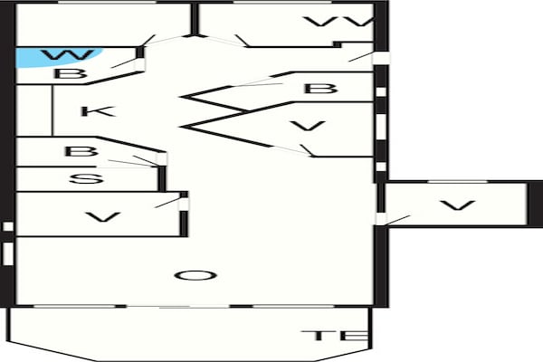 Foto van Modern jachthavenappartement op toplocatie - Vakantiehuis in Wendtorf - FloorPlan