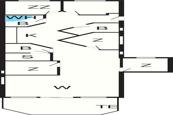 Foto van Modern jachthavenappartement op toplocatie - Vakantiehuis in Wendtorf - FloorPlan