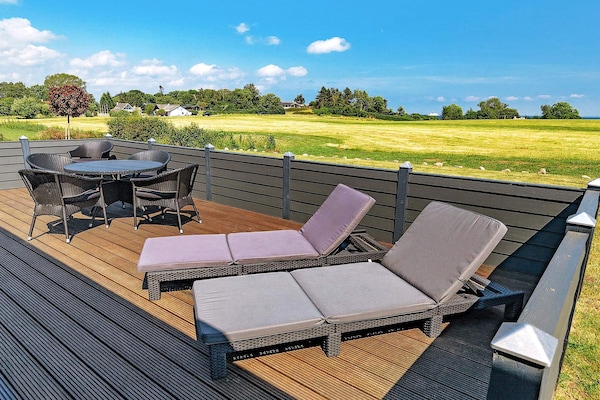Foto van Vakantiehuis aan de kust met spa en sauna - Vakantiehuis in Rudkøbing - Outdoor