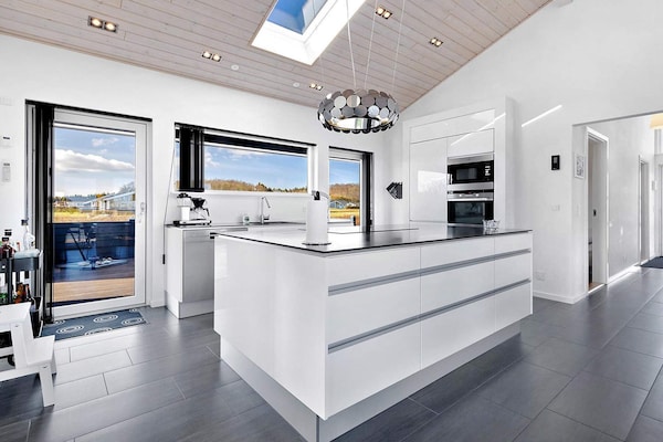 Foto van Vakantiehuis aan de kust met spa en sauna - Vakantiehuis in Rudkøbing - Indoor