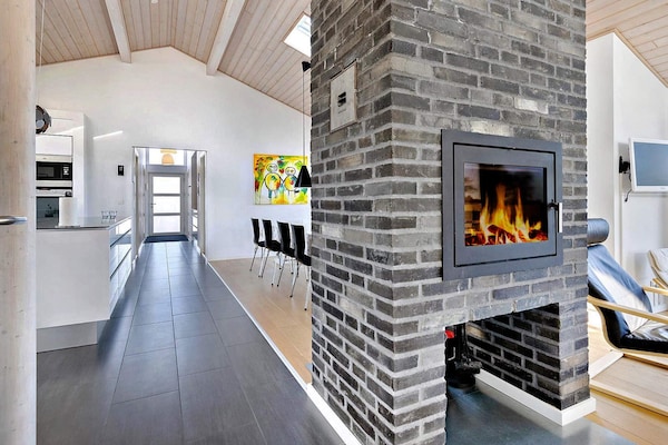 Foto van Vakantiehuis aan de kust met spa en sauna - Vakantiehuis in Rudkøbing - Indoor