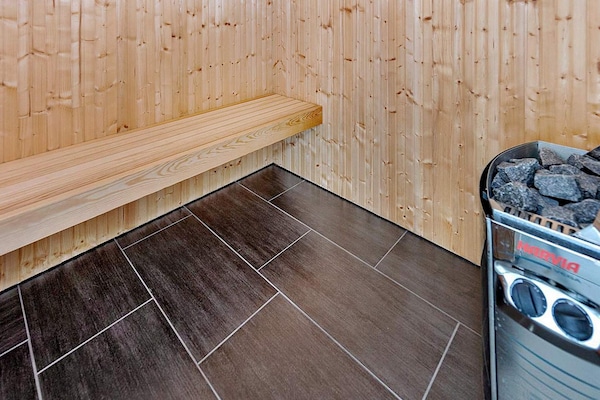 Foto van Vakantiehuis aan de kust met spa en sauna - Vakantiehuis in Rudkøbing - Sauna