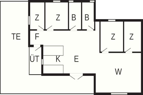 Foto van 10 persoons vakantie huis in Vinderup-By Traum - Vakantiehuis in Vinderup - FloorPlan