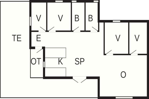 Foto van 10 persoons vakantie huis in Vinderup-By Traum - Vakantiehuis in Vinderup - FloorPlan