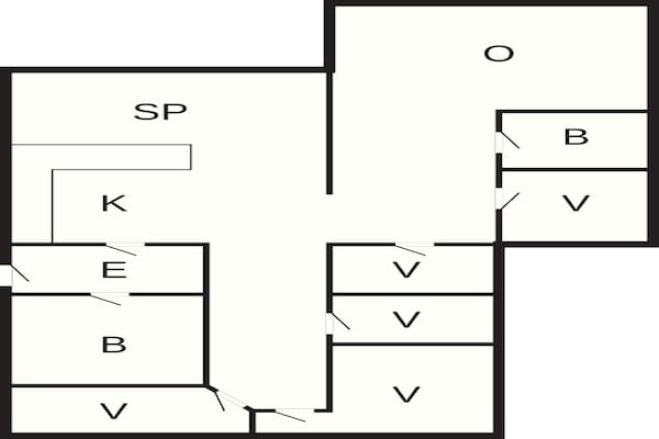 Foto van 11 persoons vakantie huis in Vinderup-By Traum - Vakantiehuis in Vinderup - FloorPlan