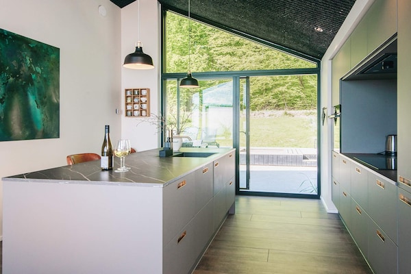 Foto van Panoramisch toevluchtsoord met zwembad - Vakantiehuis in Sjølund - Indoor