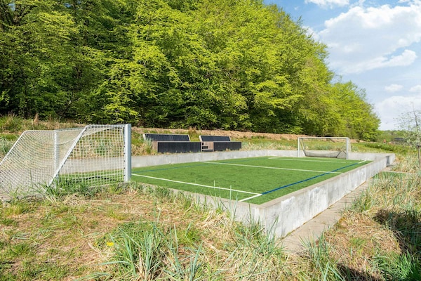 Foto van Panoramisch toevluchtsoord met zwembad - Vakantiehuis in Sjølund - View