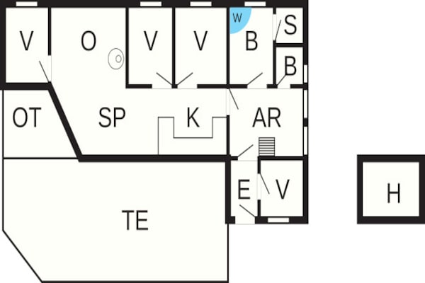 Foto van 10 persoons vakantie huis in Tarm-By Traum - Vakantiehuis in Tarm - FloorPlan