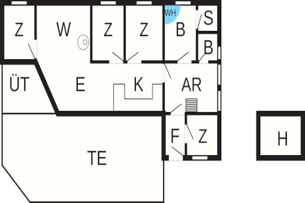 Foto van 10 persoons vakantie huis in Tarm-By Traum - Vakantiehuis in Tarm - FloorPlan