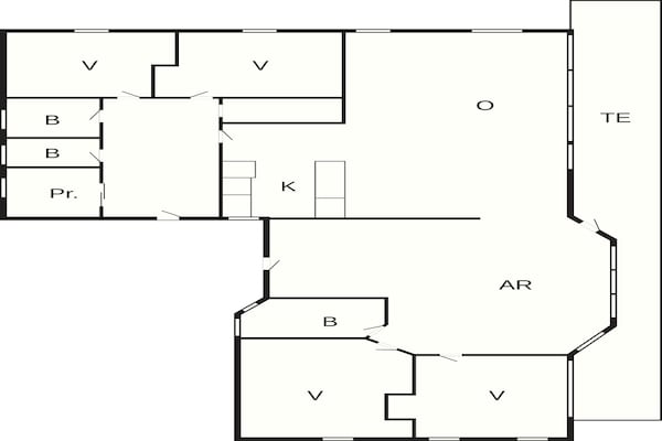Foto van 10 persoons vakantie huis in Farsø-By Traum - Vakantiehuis in Farsø - FloorPlan