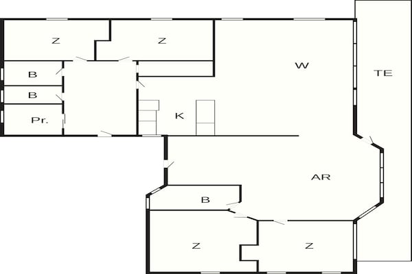 Foto van 10 persoons vakantie huis in Farsø-By Traum - Vakantiehuis in Farsø - FloorPlan