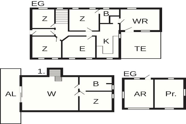 Foto van 10 persoons vakantie huis in Vestervig-By Traum - Vakantiehuis in Vestervig - FloorPlan