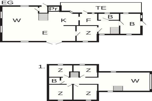 Foto van 10 persoons vakantie huis in Hadsund-By Traum - Vakantiehuis in Hadsund - FloorPlan