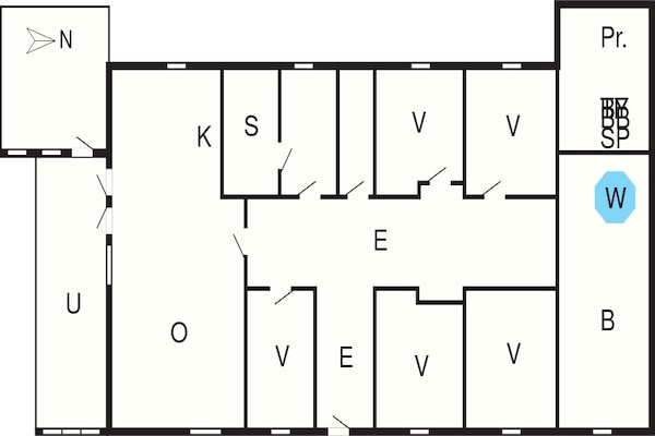 Foto van 10 persoons vakantie huis in Harboøre-By Traum - Vakantiehuis in Harboøre - FloorPlan