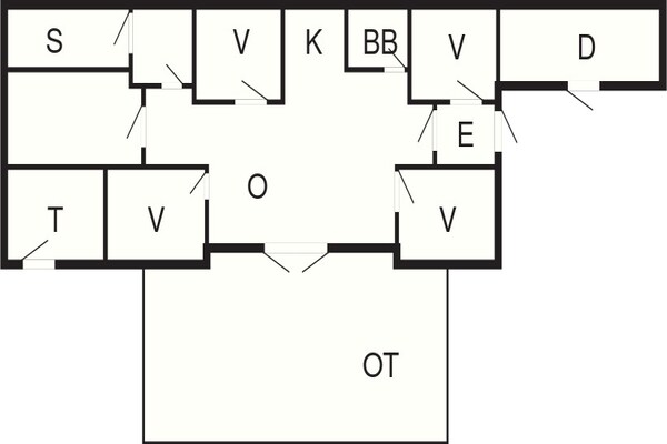 Foto van 10 persoons vakantie huis in Haderslev-By Traum - Vakantiehuis in Haderslev - FloorPlan