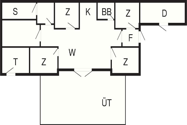 Foto van 10 persoons vakantie huis in Haderslev-By Traum - Vakantiehuis in Haderslev - FloorPlan