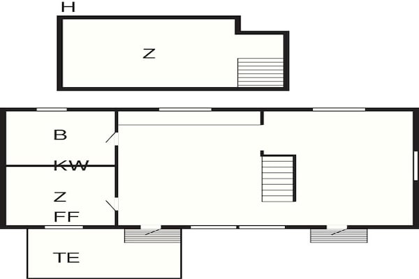 Foto van 4 persoons vakantie huis in ELLÖS-By Traum - Vakantiehuis in ELLÖS - FloorPlan