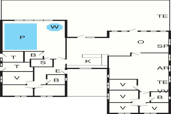Foto van 18 persoons vakantie huis in Faaborg - Vakantiehuis in Faaborg - FloorPlan