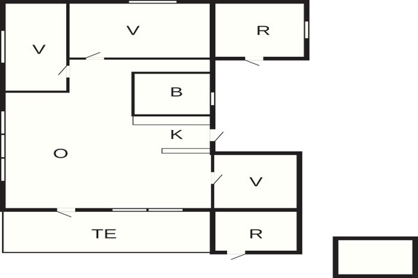 Foto van Kustsereniteit in Snogebaek -- By Traum Ferienwohnungen - FloorPlan